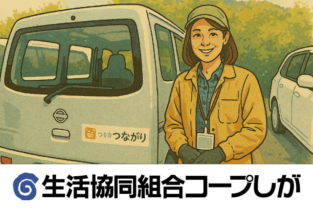 愛荘・東近江エリア｜生協の夕食お弁当配達｜未経験歓迎・年齢不問／1日5～6h程度・土日祝休み