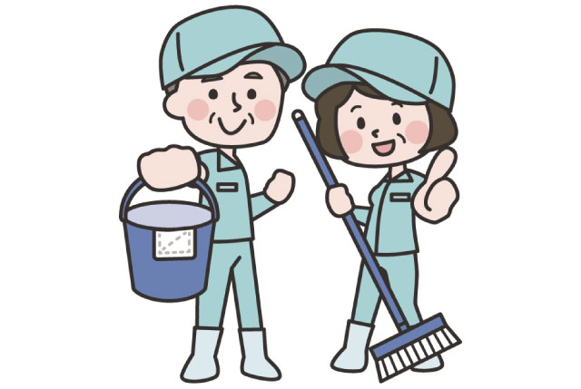 大手企業工場内の清掃スタッフ／週4日～の勤務で日数・曜日は相談OK／20代～50代の男女活躍中